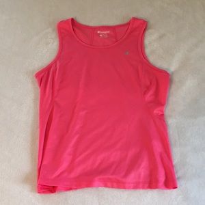Champion women’s hot pink workout dry tank top